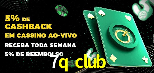 Promoções do cassino ao Vivo 7q club